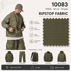10083 - Ripstop Fabric — 100% Polyester