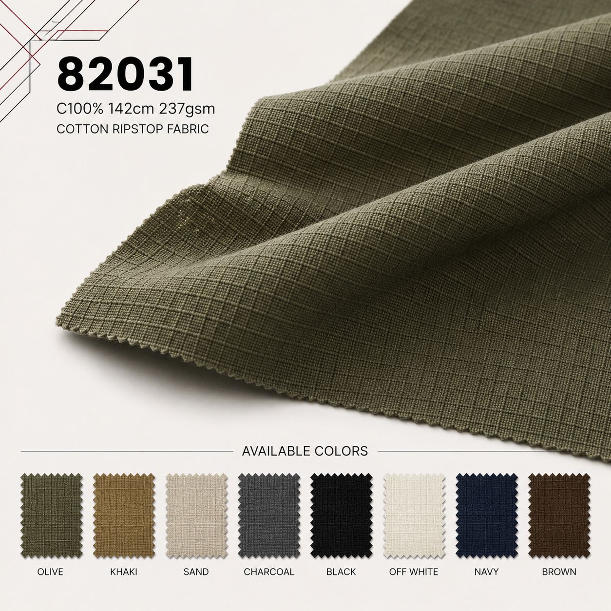 82031 - Cotton Ripstop Fabric - Image 3